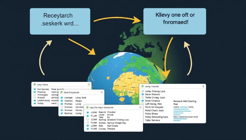 Updating keyword lists and mapping