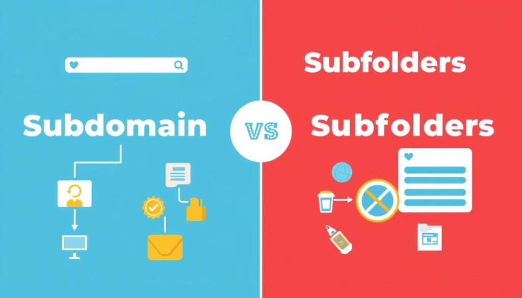 Subdomains vs. Subfolders