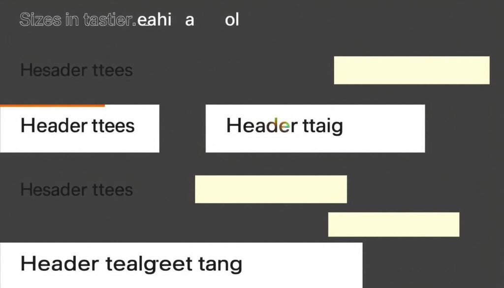 header tag best practices