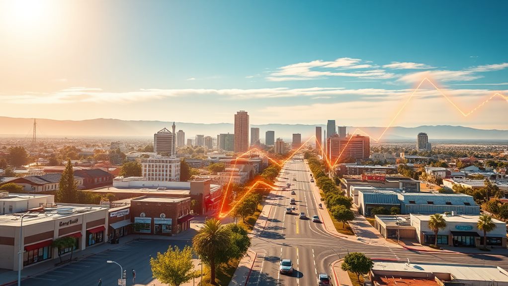 local business growth accelerated